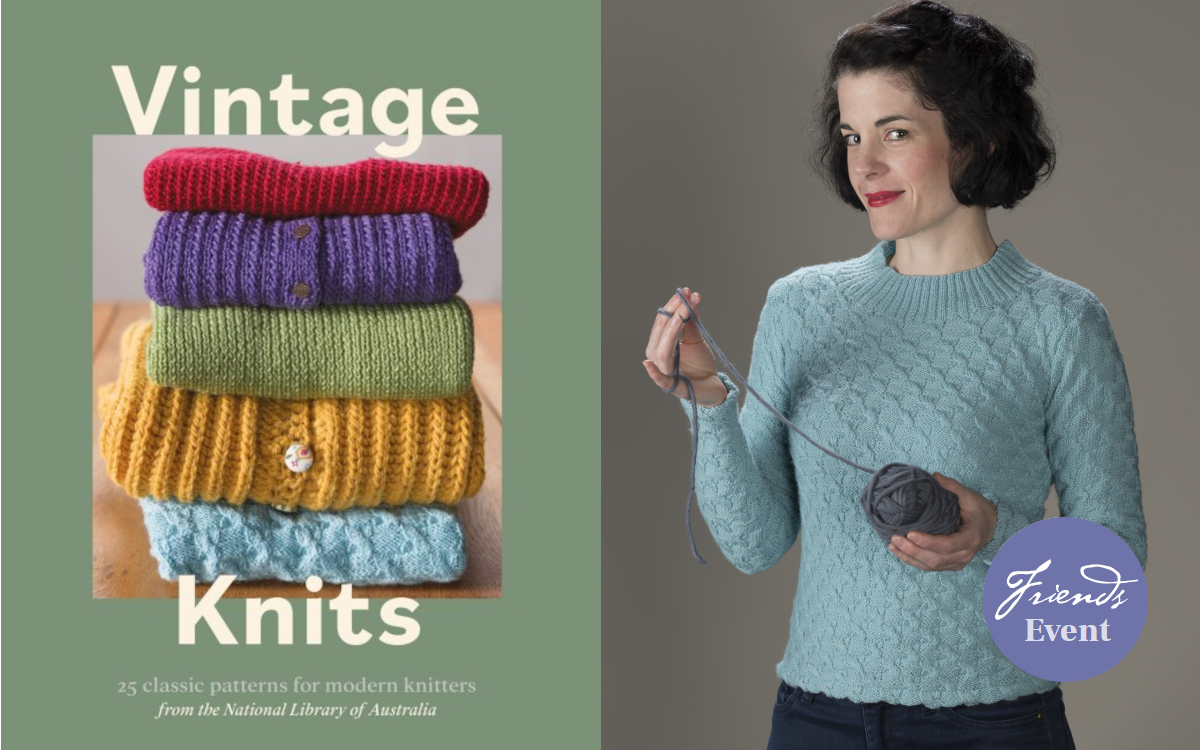 Book Launch: Vintage Knits | National Library of Australia